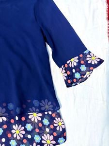 Cute Girls&#39; Floral Top