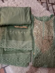 Beautiful Kurta Plazo Set With Dupatta