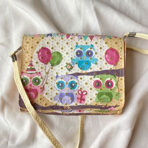 Owl vintage purse