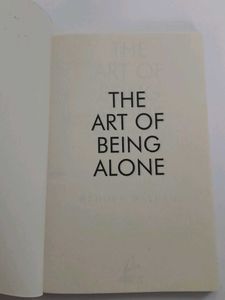 The Art of Being Alone