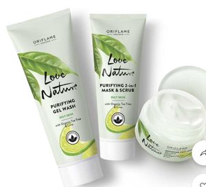 Oriflame Love Nature Tea Tree and Lime Set