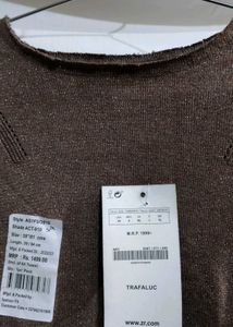 Brown Pullover Sweater