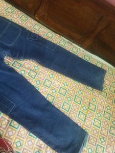 Blue Cargo Jeans