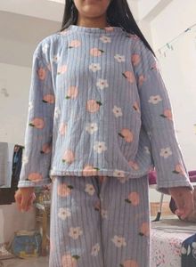 Fur Night Suit/Co-ord Set