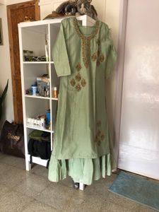2 Piece Kurta And Georgette Dupatta