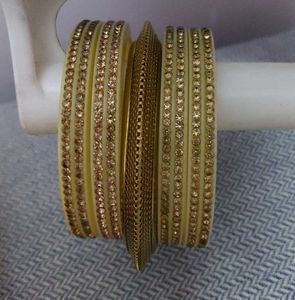 Golden Bangle Set