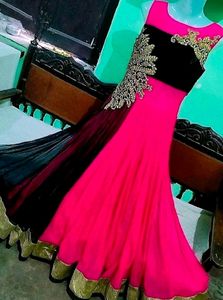 Rose Pink Party wear Gown🌸💕