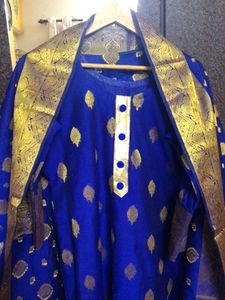 Royal Blue Kurta Set