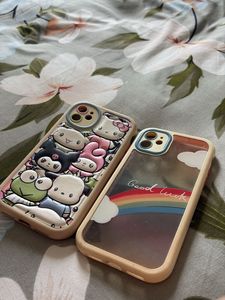 Kalakaar india Cute Iphone 11 Covers Combo Of 2