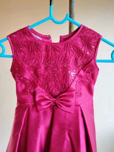 Red Dress with Bow