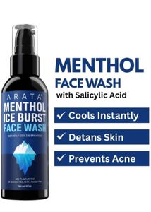Arata Menthol Ice Burst Face Wash *FREE SHIPPING*