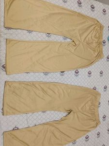 Trendy Beige Plazo Set