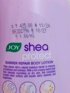 Joy Shea Protect Body Lotion
