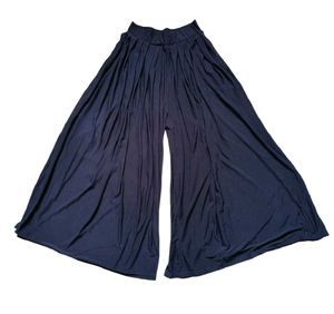 Flared Women Dark Blue Plazo 😍