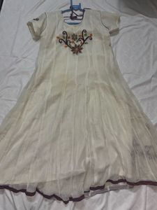 Embroidered Floral Dress