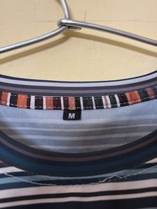 Stripped Crop Top