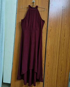 Burgundy Dress
