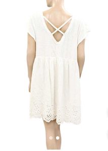 White Aesthetic Dress.