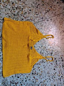Crochet Top/ Corset top