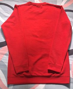 Flawson Red Crewneck Sweatshirt