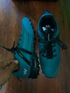 Teal Trail Running Shoes