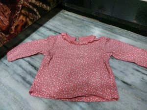 Cute Pink Kids Top