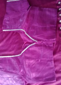frill saree