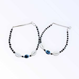 Evil Eye Beaded Anklet.