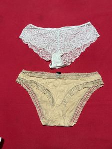 Lace Panty Bundle - 5 Pairs size 28/30