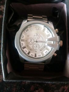 Diesel Silver Watch