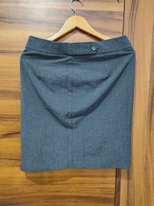 Grey Formal Skirt