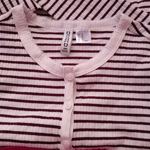 Striped Long Sleeve Top