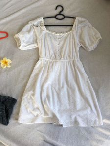 Miss Selfridge White Cottage Dress