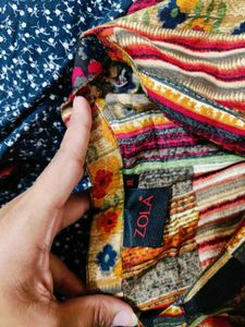 🇳🇿💫🔥 Zola Brand Colorful Patchwork Shirt