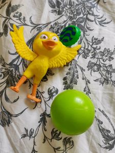 Good As New Chick Fancy Toy With Free Nerf Branded Ball