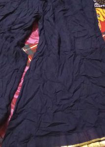Navy Blue Palazzo Pants
