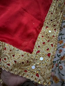 Red Saree