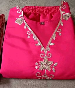 Elegant Pink Kurta Set