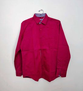 Red Casual Shirt