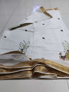 Dailywear Embroidered Saree