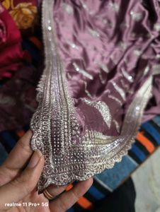 Sattin Silk Party Wear Saree