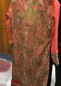 Long Kurta With Lon Skirt