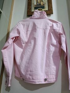 Pink Denim Jacket