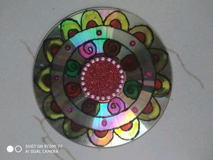 A pair of diya holders