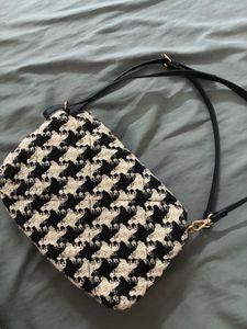 Houndstooth Handbag