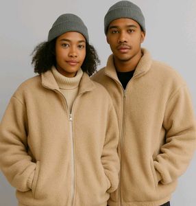 UNISEX FLEECE OVERSIZED JACKET