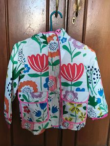 Cute Floral Kids Jacket