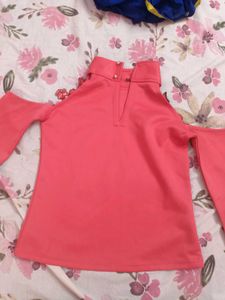 Cute Floral Embroidered Top
