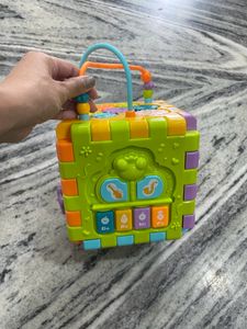 Activity Cube For Toddlers And Kids