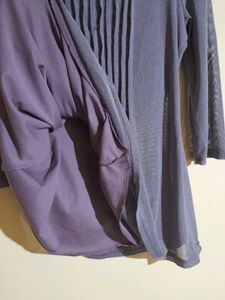 Lavender Net Tops